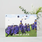 Afstuderen Klasse van 20XX Kaart (Staand voorkant)