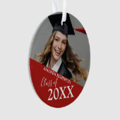 Afstuderen klasse van | Foto Ornament (voorkant)