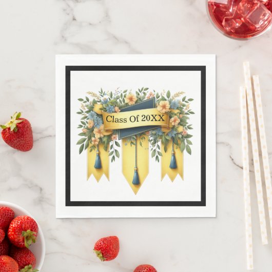 Afstuderen klasse van Gepersonaliseerd Servet (Insitu)