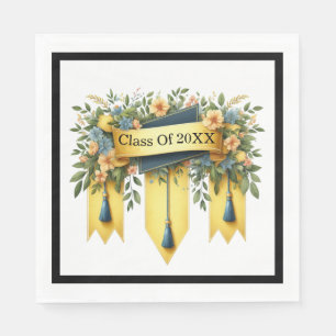 Afstuderen klasse van Gepersonaliseerd Servet