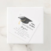 Afstuderen Klasse van het Afstudeerder Fact Pet Aa Bedankjes Labels (In situ)