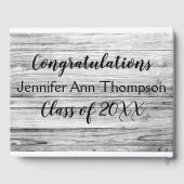 Afstuderen klasse van het gastboek gastenboek (Achterkant)