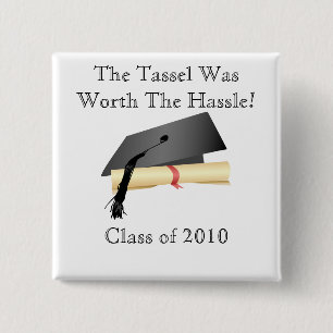 Afstuderen Klasse van (Jaar) Button