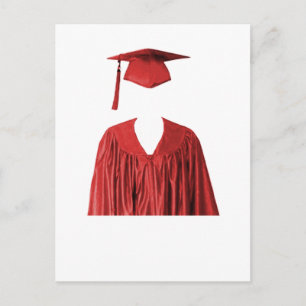 Afstuderen klasse van Pet en jurk Sjabloon 1