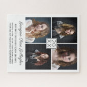 Afstuderen Klassiek Moderne foto-collage Legpuzzel (Horizontaal)