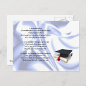 Afstuderen kleindochter briefkaart (Voorkant / Achterkant)