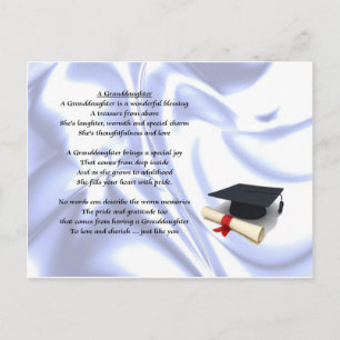 Afstuderen kleindochter briefkaart