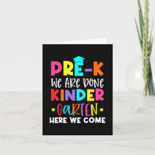 Afstuderen kleuterschool hier komen we kaart