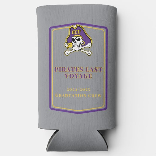 Afstuderen Koozie - Grijs (Voorkant)
