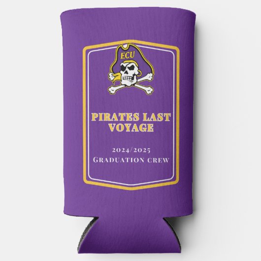 Afstuderen Koozie - Paarse (Voorkant)