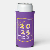 Afstuderen Koozie - Paarse (Seltzer Voorkant)
