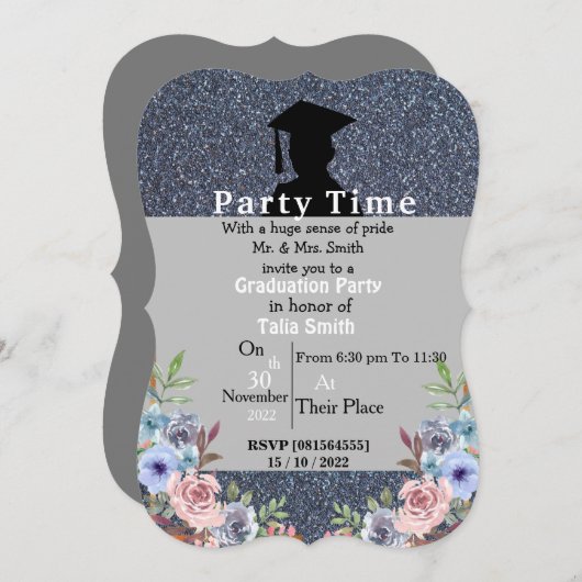 Afstuderen kus kaart (Voorkant / Achterkant)