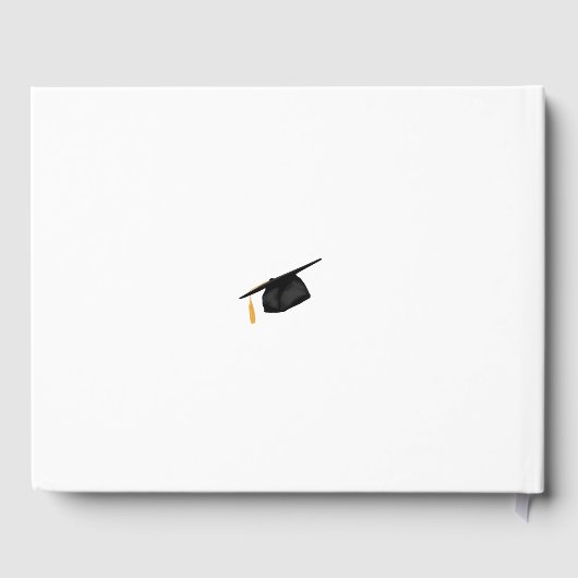 Afstuderen Leavers Party Guest Book Young Man Gastenboek (Achterkant)