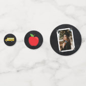 Afstuderen leerlingenonderricht in Chalkboard Confetti (Achterkanten)