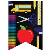 Afstuderen leerlingenonderwijs vlaggetjes (Tweede vlag)