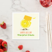 Afstuderen Lemon karakter | Papieren Servetten (Insitu)