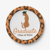 Afstuderen Leopard Papier Bord (Voorkant)