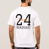 Afstuderen Luipaard Jaar T-shirt (Achterkant)