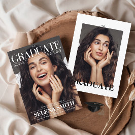 Afstuderen Magazine Hoesje Foto Aankondiging