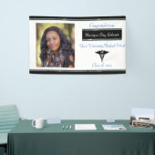 Afstuderen, Medische School, Douanefoto, Spandoek (Beurs)