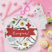 Afstuderen Medische School Papieren Bordje (Feest)