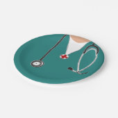 Afstuderen Medische School Papieren Bordje (Gekanteld)