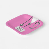 Afstuderen Medische School Papieren Bordje (Gebogen)