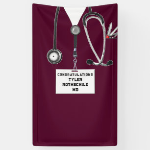 Afstuderen Medische School Spandoek