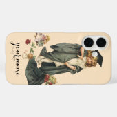  Afstuderen, Meisje Dragen van een Pet en jurk Case-Mate iPhone Case (Achterkant (horizontaal))