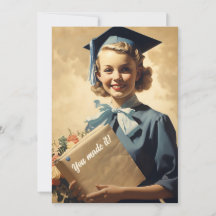  afstuderen meisje met handboek