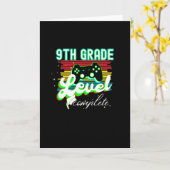 afstuderen met 9 graden Gamer Afstuderen Kaart (Gele Bloem)