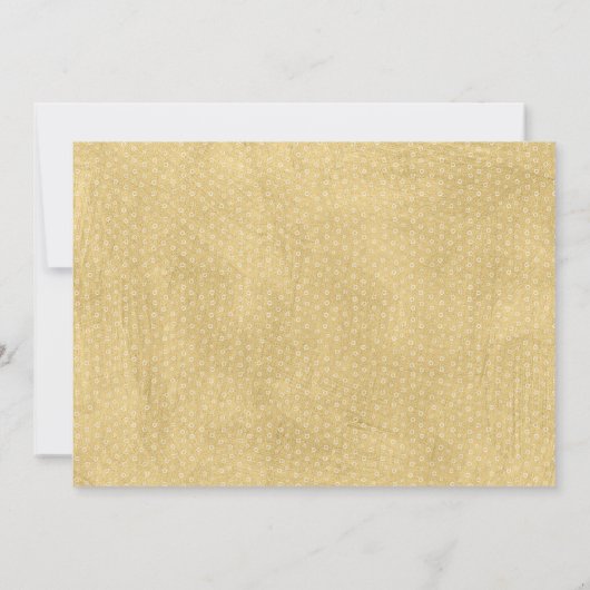 Afstuderen met Afstudeerder met scripts en Gold Ph Aankondiging (Achterkant)