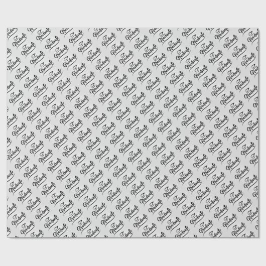 Afstuderen met de Afloopklep Cadeaupapier (Vlak)