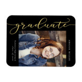 Afstuderen met zijdelings schrijfbare KLEURKLEUR Magneet (Horizontaal)