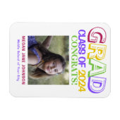 Afstuderen middelbare school - foto van de achtste magneet (Horizontaal)