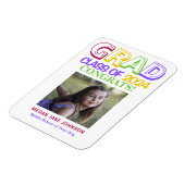 Afstuderen middelbare school - foto van de achtste magneet (Linkerzijde)