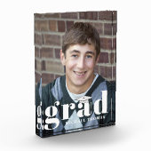 Afstuderen Modern Eenvoudige Typografie Fotoblokken (Links)