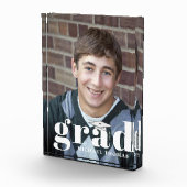 Afstuderen Modern Eenvoudige Typografie Fotoblokken (Rechts)