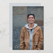 Afstuderen Modern Foto Kaart (Voorkant / Achterkant)