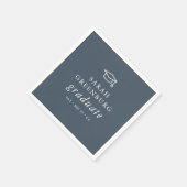 Afstuderen Modern Minimalistisch Eenvoudig grafisc Servet (Hoek)