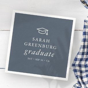 Afstuderen Modern Minimalistisch Eenvoudig grafisc Servet