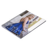 afstuderen Modern Script Photo afstuderen gastenbo Notitieboek (Linkerzijde)