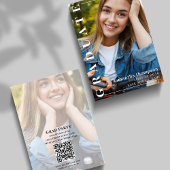 Afstuderen Moderne Eenvoudige Stijlvolle Fototypog Kaart