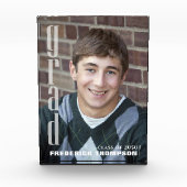 Afstuderen Moderne Foto Eenvoudige Typografie (Voorkant)