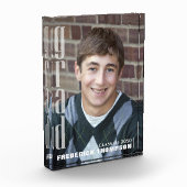 Afstuderen Moderne Foto Eenvoudige Typografie (Links)