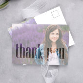 Afstuderen Moderne Typografie 2 Fotosjabloon Briefkaart