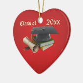 Afstuderen Mortar & Diploma Ornament (Links)