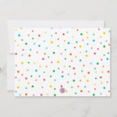 Afstuderen Muchas Gracias Fiesta Dank u kaart (Achterkant)