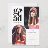 Afstuderen Multi Photo Arch Afstuderen Kaart (Voorkant)