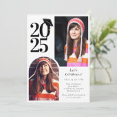 Afstuderen Multi Photo Arch Afstuderen Kaart (Staand voorkant)